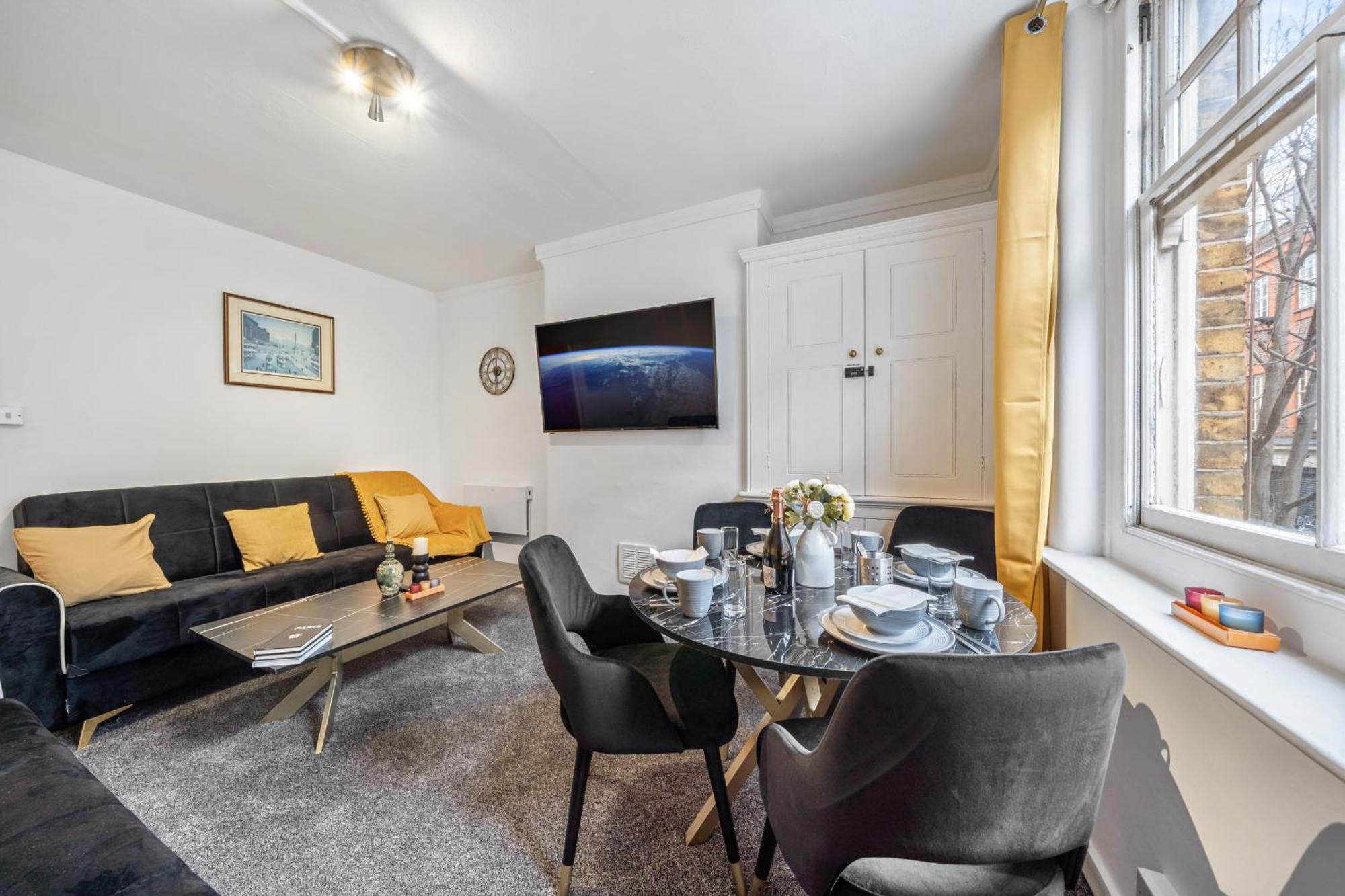 Chic Urban Retreat 1 Bedroom Gem In Covent Garden Лондон Экстерьер фото